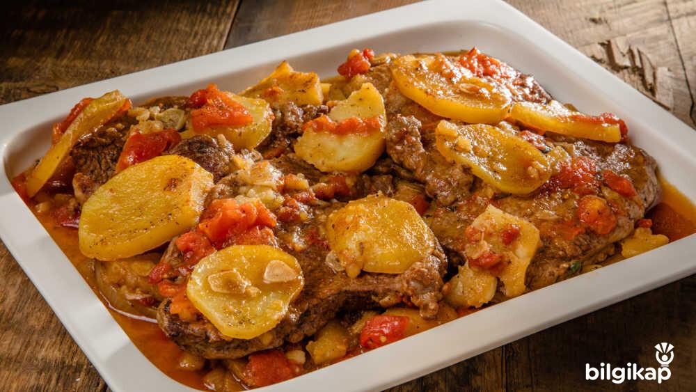 Patatesli Biftek  Et Yemekleri Kebap Tarifleri Tarifler